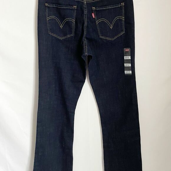 Levi's Classic Bootcut Jeans Dark Wash Size 6/ 28 - Picture 4 of 7